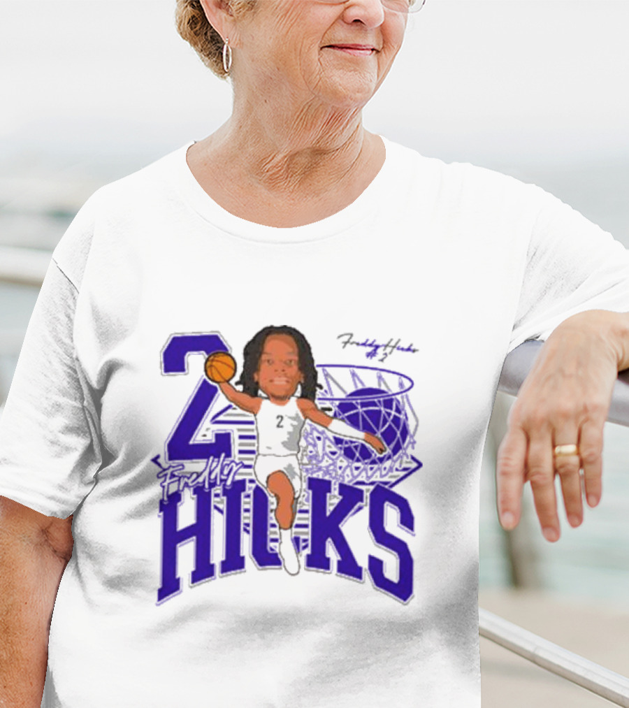 Freddy Hicks Tarleton State Basketball Number 20 T-Shirt