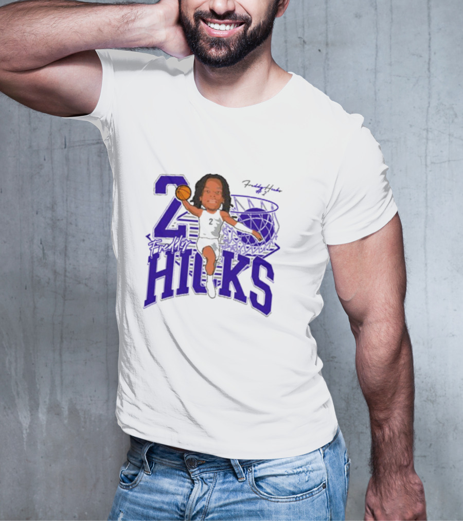 Freddy Hicks Tarleton State Basketball Number 20 T-Shirt