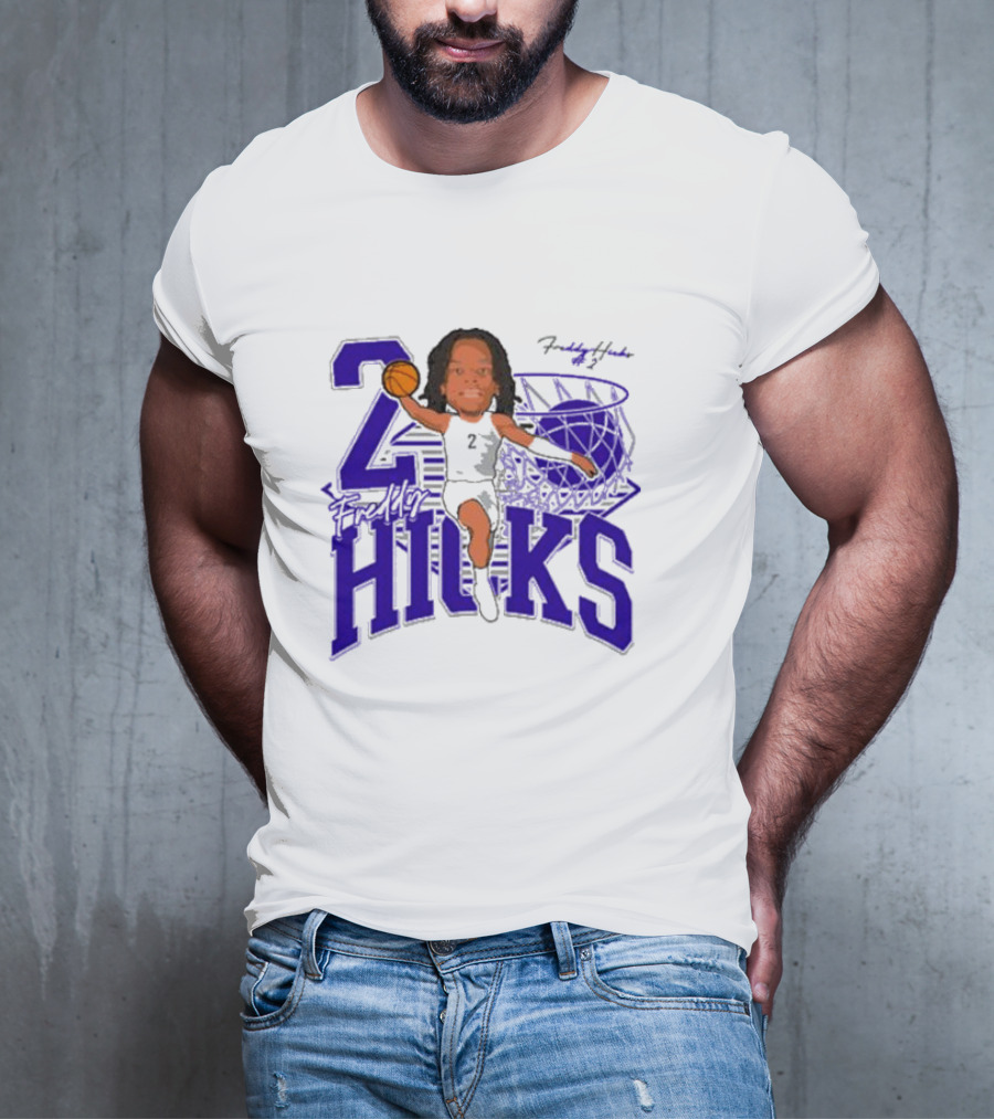 Freddy Hicks Tarleton State Basketball Number 20 T-Shirt