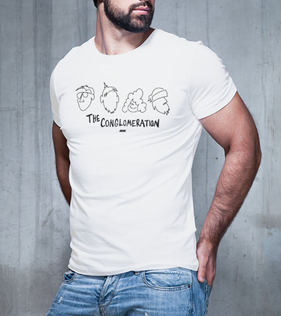The Conglomeration One Line Faces Alice Mad Hatter Queen Cheshire 아리스 놀란 폰 란도르프 클럽 테스팅 T-Shirt