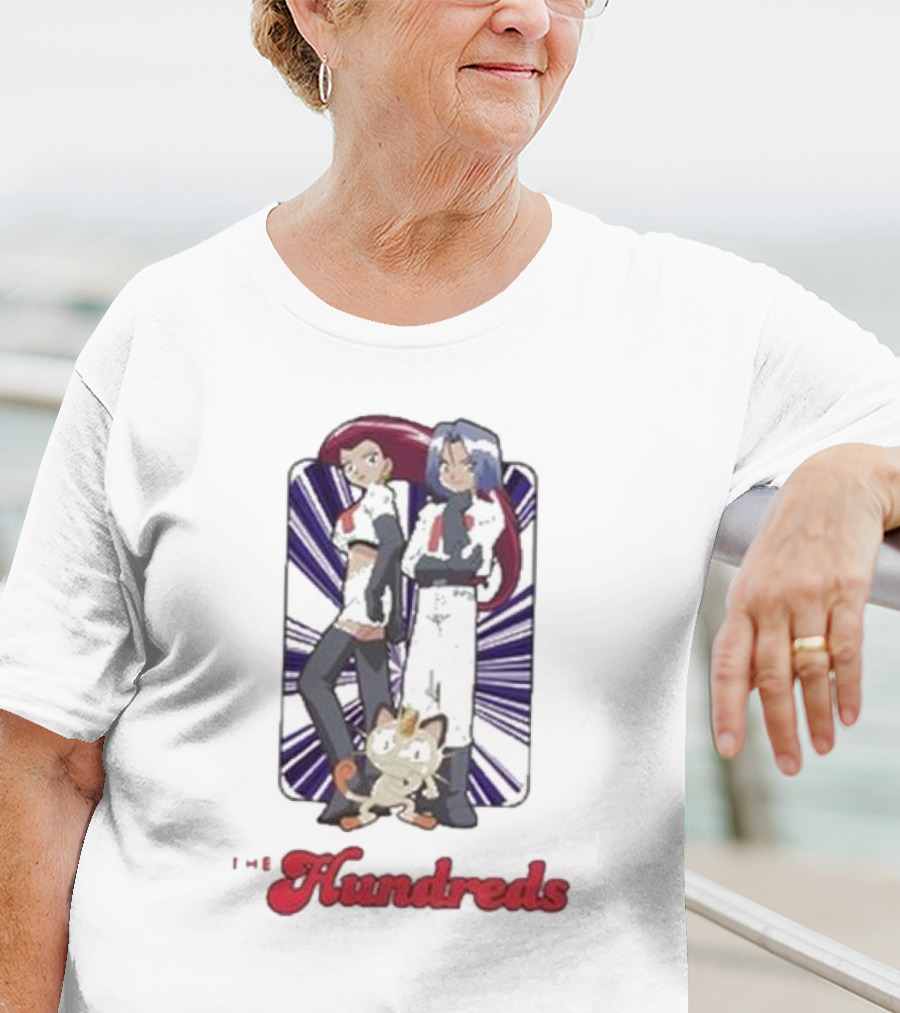 The Hundreds Team Rocket Jessie James Meowth Collaboration T-Shirt