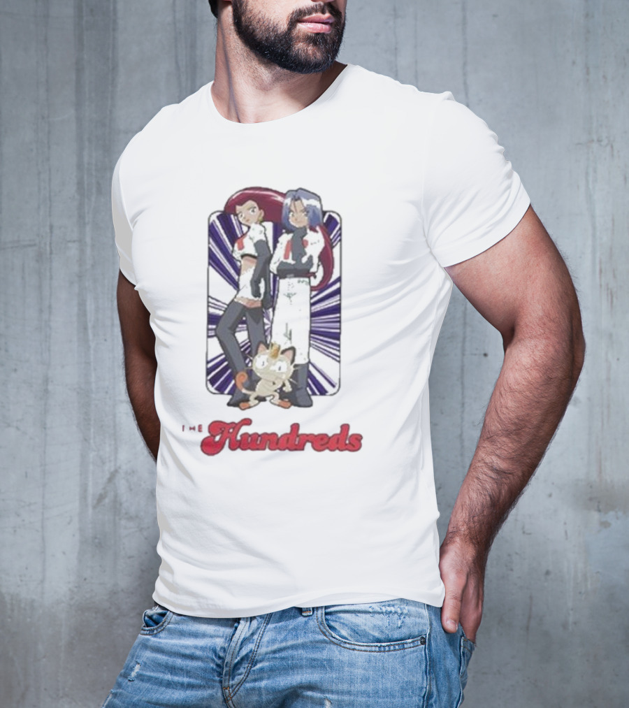 The Hundreds Team Rocket Jessie James Meowth Collaboration T-Shirt