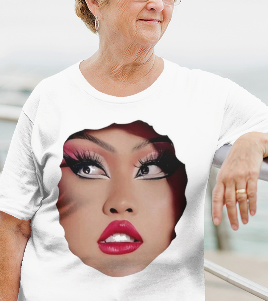 The Joella Dynasty Joella’s Hole Face Art Portrait T-Shirt