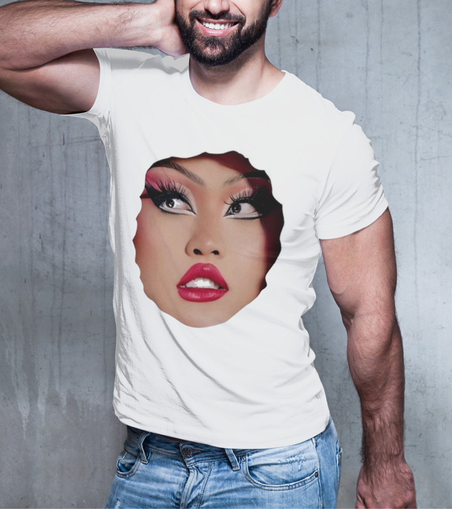 The Joella Dynasty Joella’s Hole Face Art Portrait T-Shirt