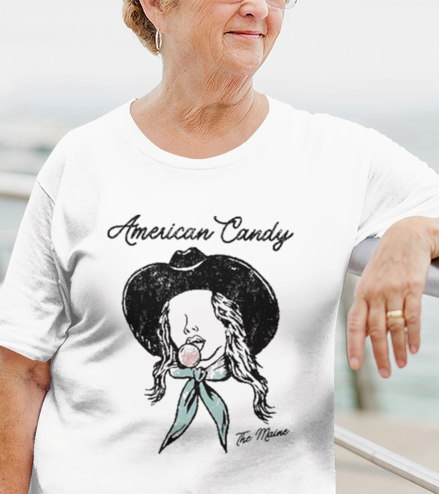 The Maine American Candy Cowgirl With Bandana And Sunglasses T-Shirt