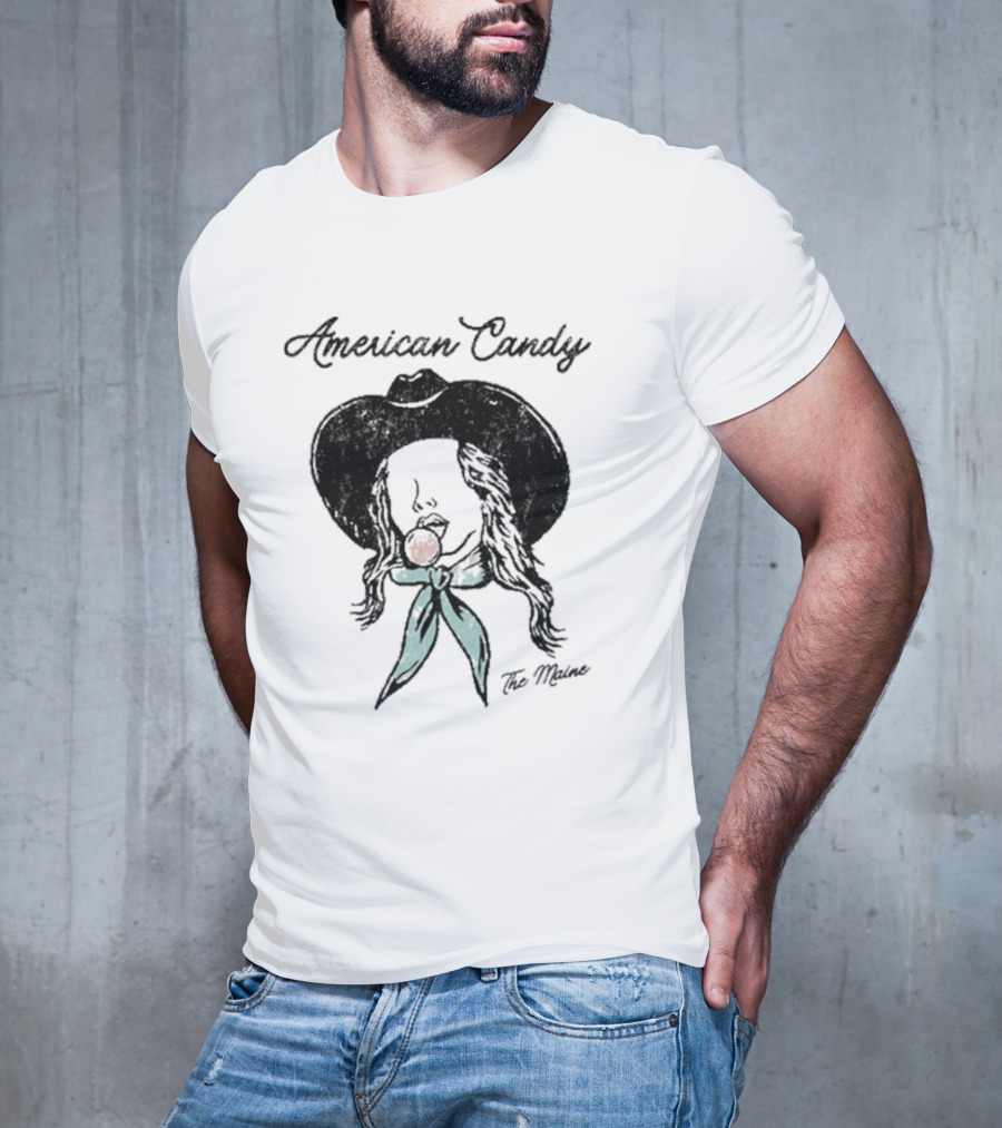 The Maine American Candy Cowgirl With Bandana And Sunglasses T-Shirt