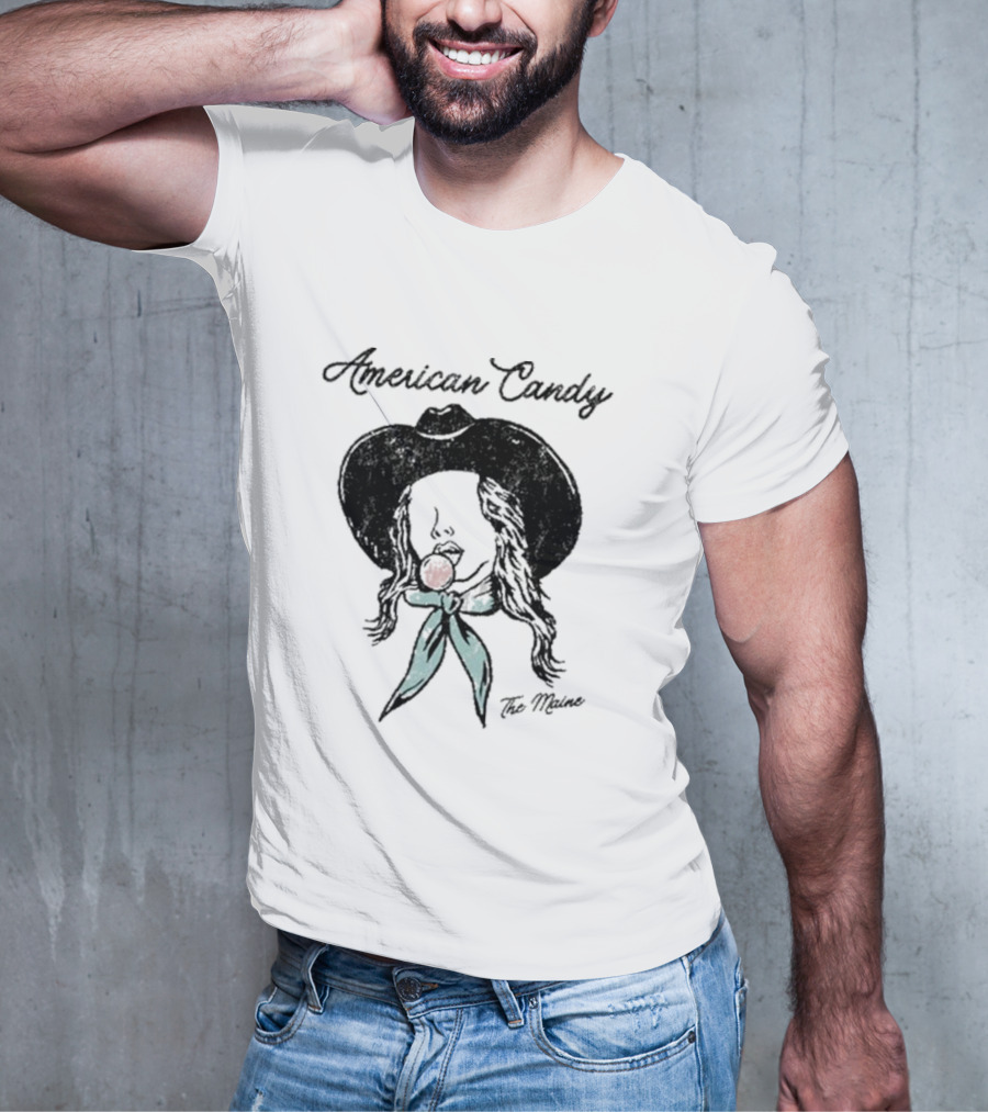 The Maine American Candy Cowgirl With Bandana And Sunglasses T-Shirt