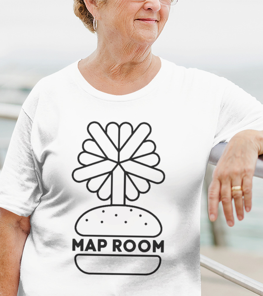 Maproom Burger Palm Tree T-Shirt