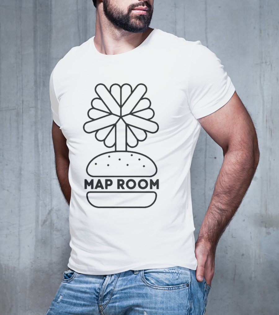 Maproom Burger Palm Tree T-Shirt