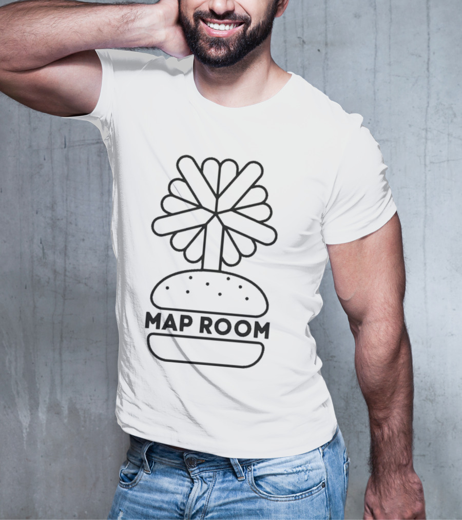 Maproom Burger Palm Tree T-Shirt