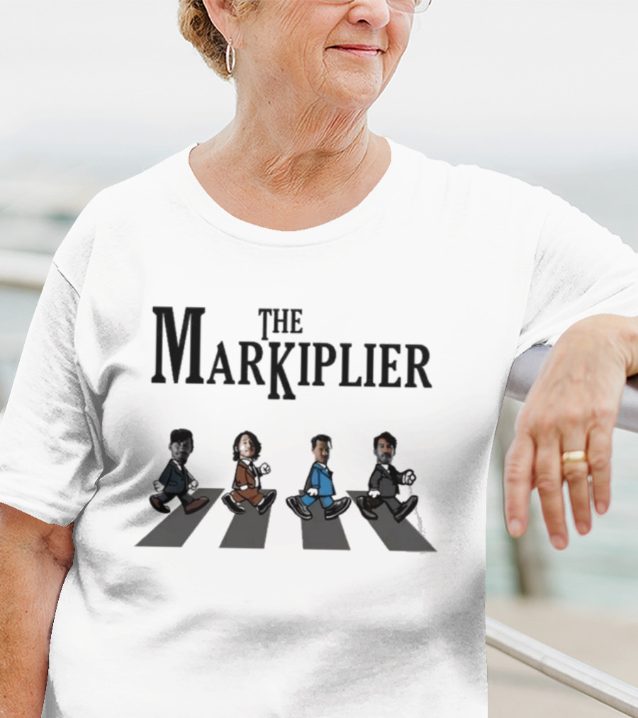Markiplier Egos Walk Abbey Road In Iconic Tribute Style T-Shirt