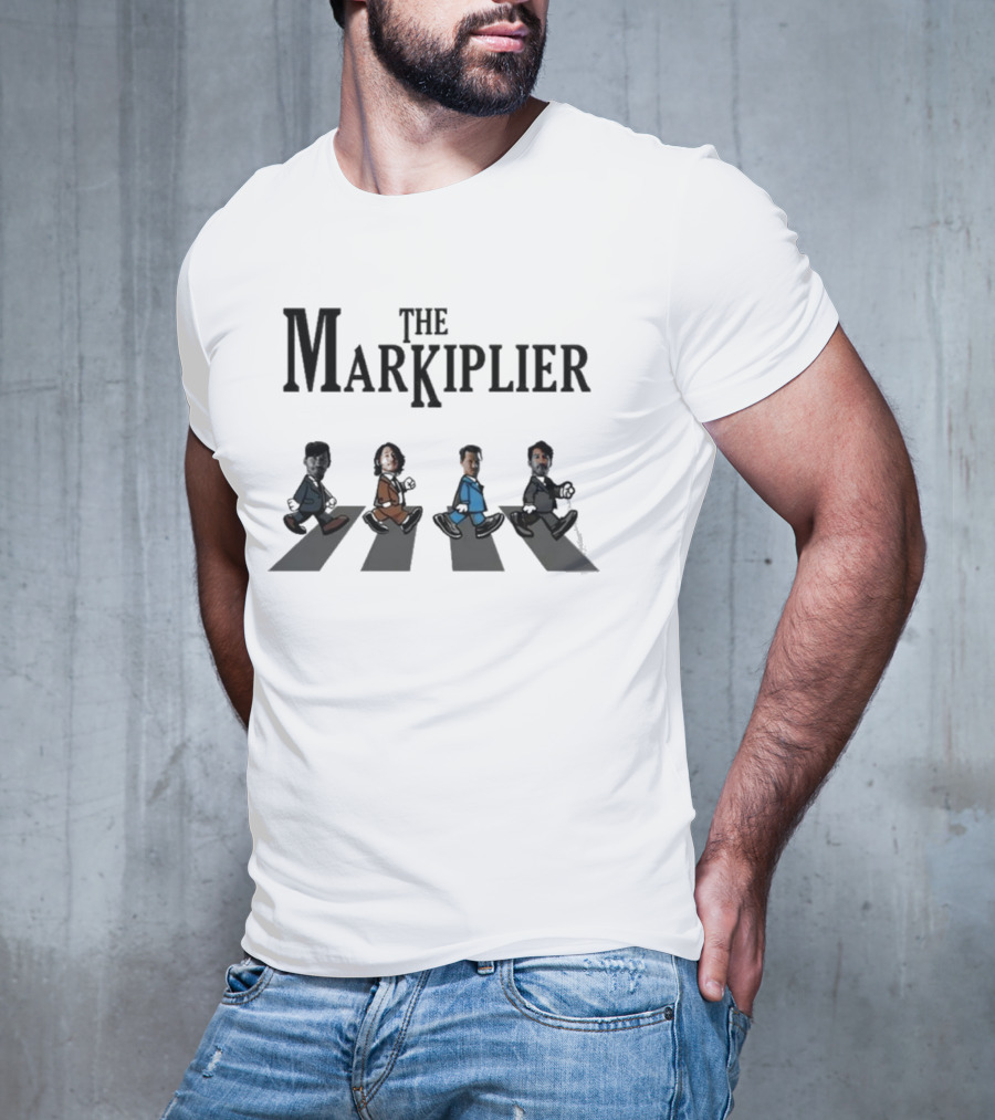 Markiplier Egos Walk Abbey Road In Iconic Tribute Style T-Shirt