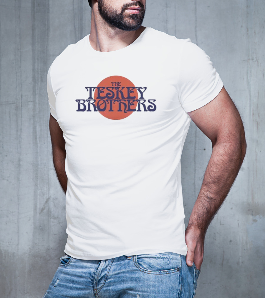 The Teskey Brothers Vintage Red Circular Emblem T-Shirt