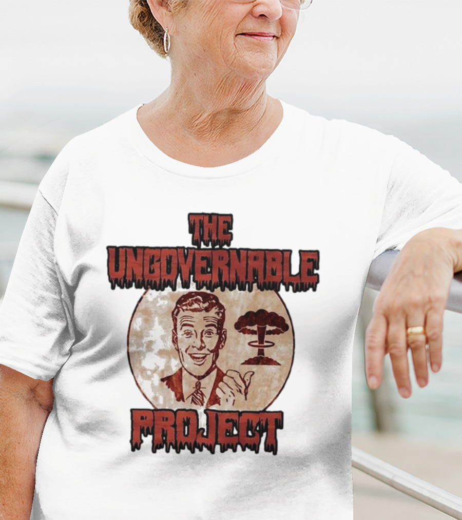 The Ungovernable Project Vintage Cartoon Nuclear Explosion T-Shirt