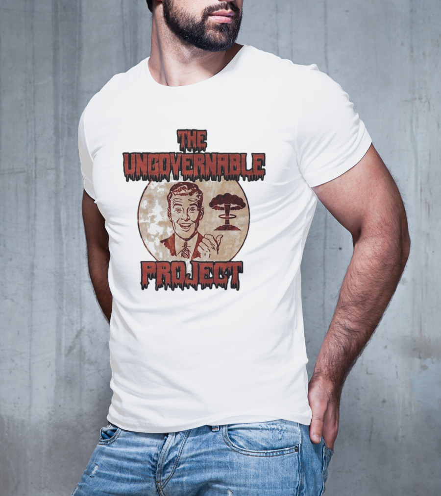 The Ungovernable Project Vintage Cartoon Nuclear Explosion T-Shirt