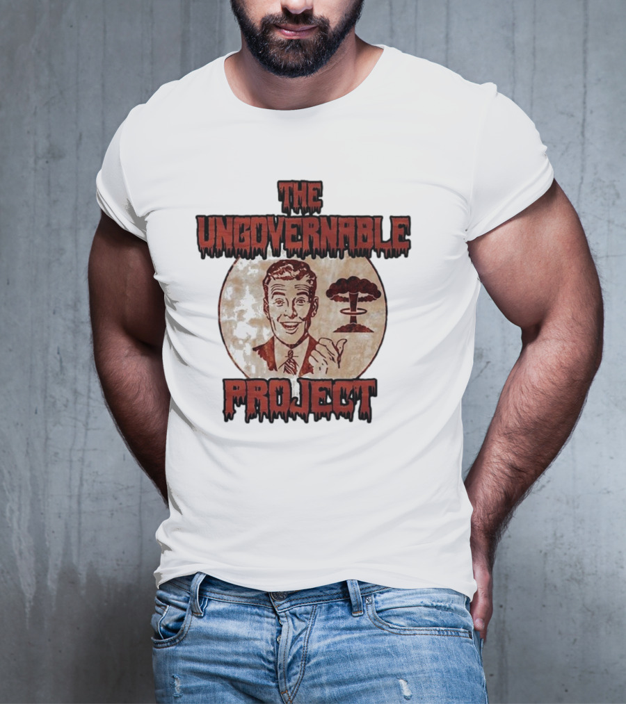 The Ungovernable Project Vintage Cartoon Nuclear Explosion T-Shirt