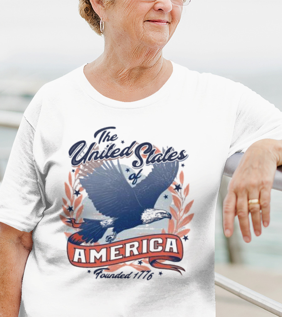 The United States America Eagle Founded 1776 T-Shirt