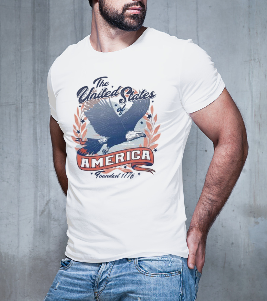 The United States America Eagle Founded 1776 T-Shirt
