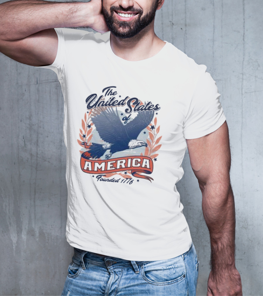The United States America Eagle Founded 1776 T-Shirt