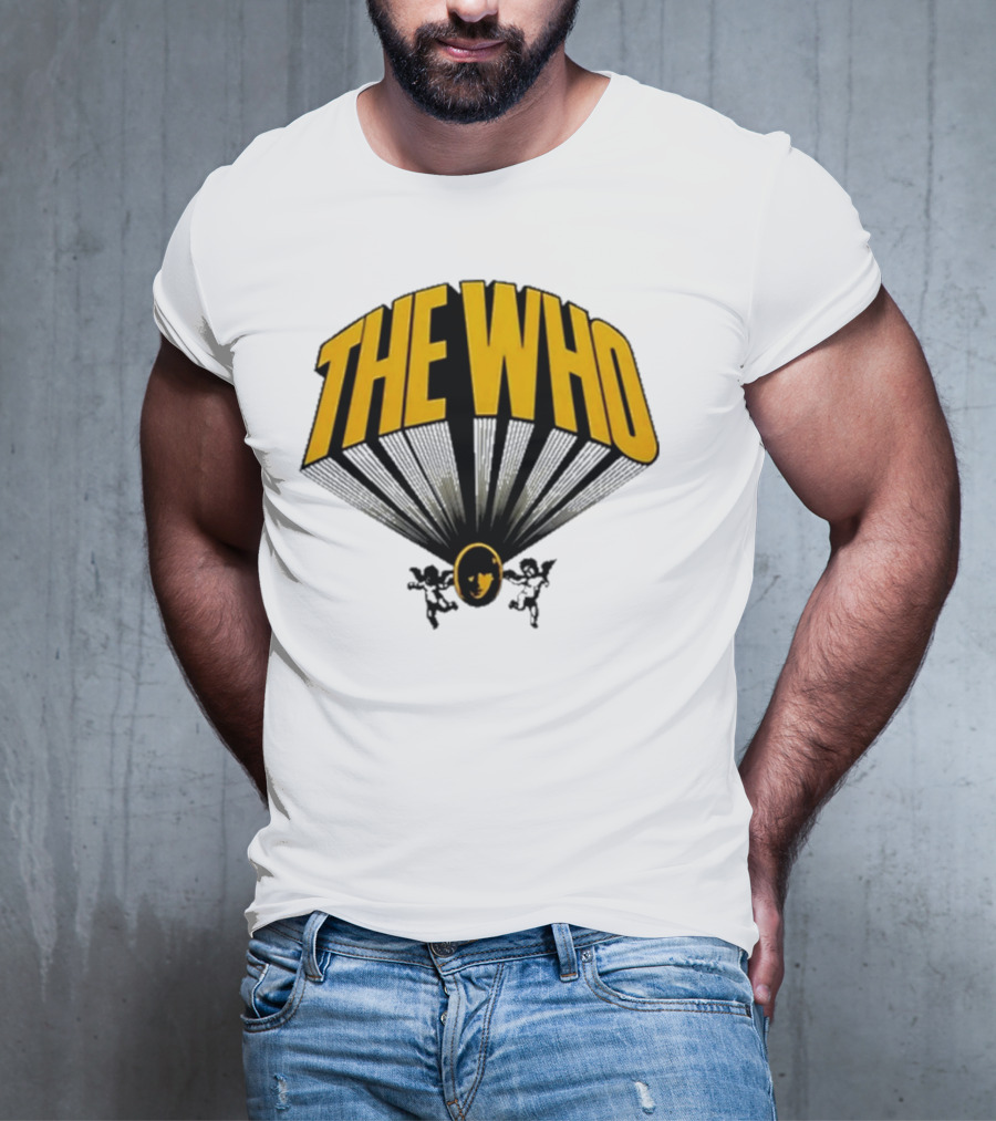 The Who Drum Skin Iconic Band Logo T-Shirt