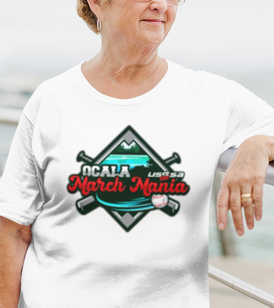 USSSA Ocala March Mania 2025 Baseball Event March 22-23 T-Shirt