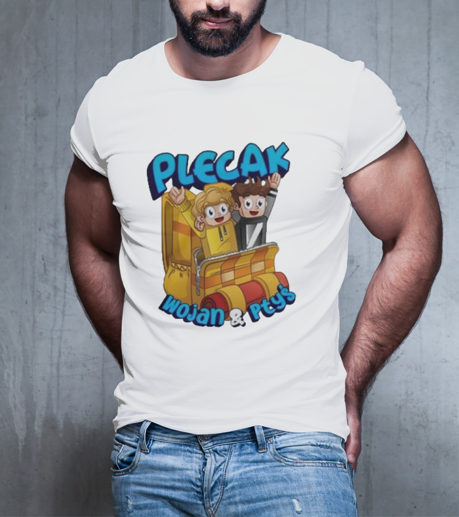 Plecak Wojan & Ptyś Cartoon Backpack Adventure T-Shirt