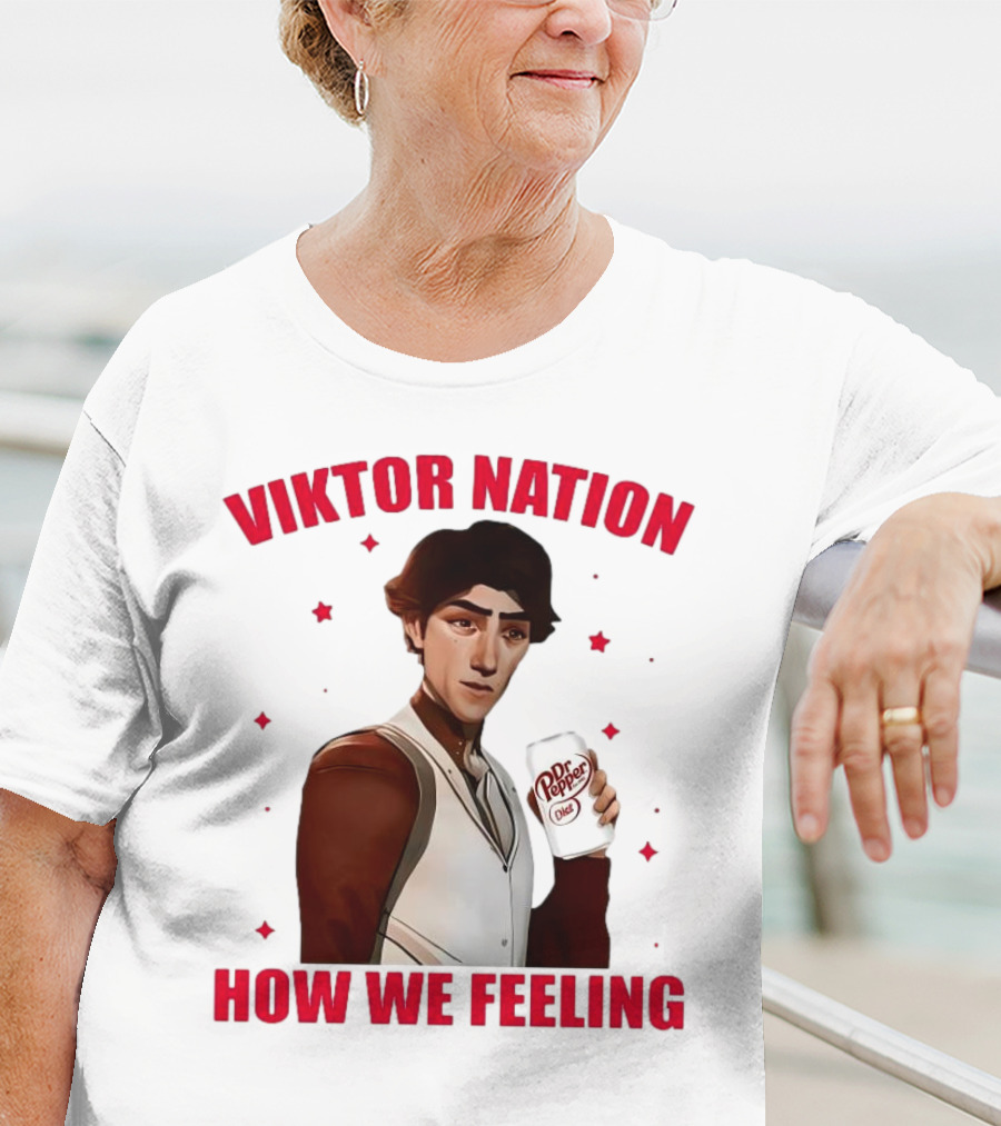 Viktor Nation How We Feeling Dr Pepper Diet Can Illustration T-Shirt