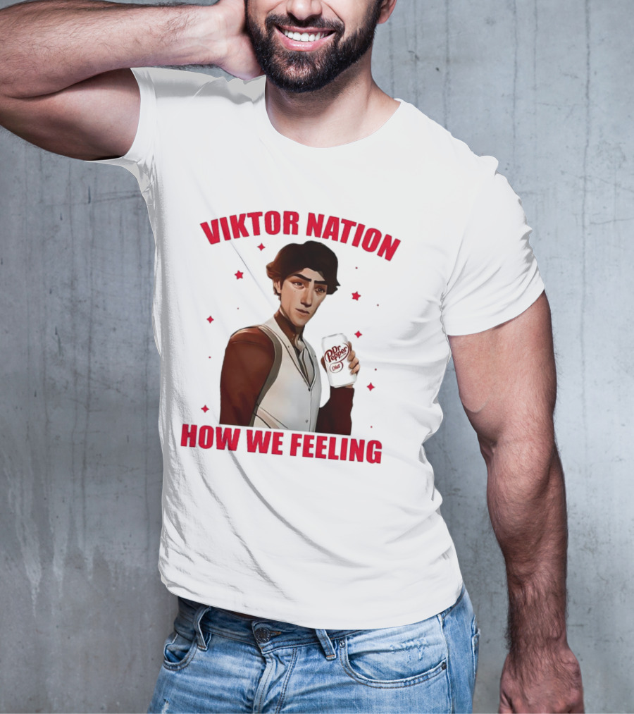 Viktor Nation How We Feeling Dr Pepper Diet Can Illustration T-Shirt