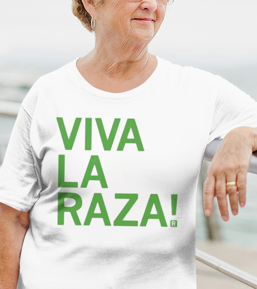 Viva La Raza Wrestling Catchphrase Tribute T-Shirt