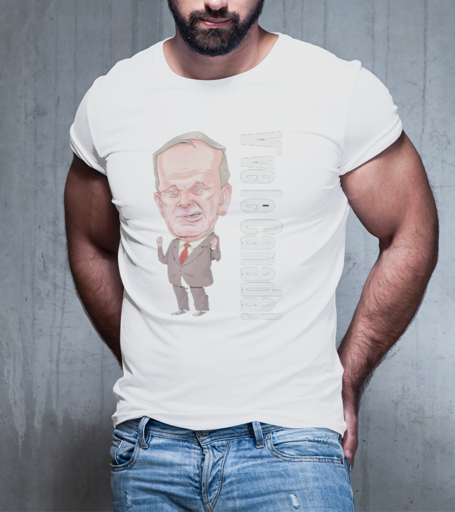 Vive Le Canada Premium Jean Chretien Caricature T-Shirt