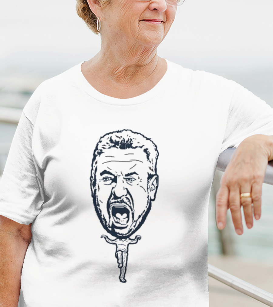 We’re Marching With Bruce Face Drawing T-Shirt
