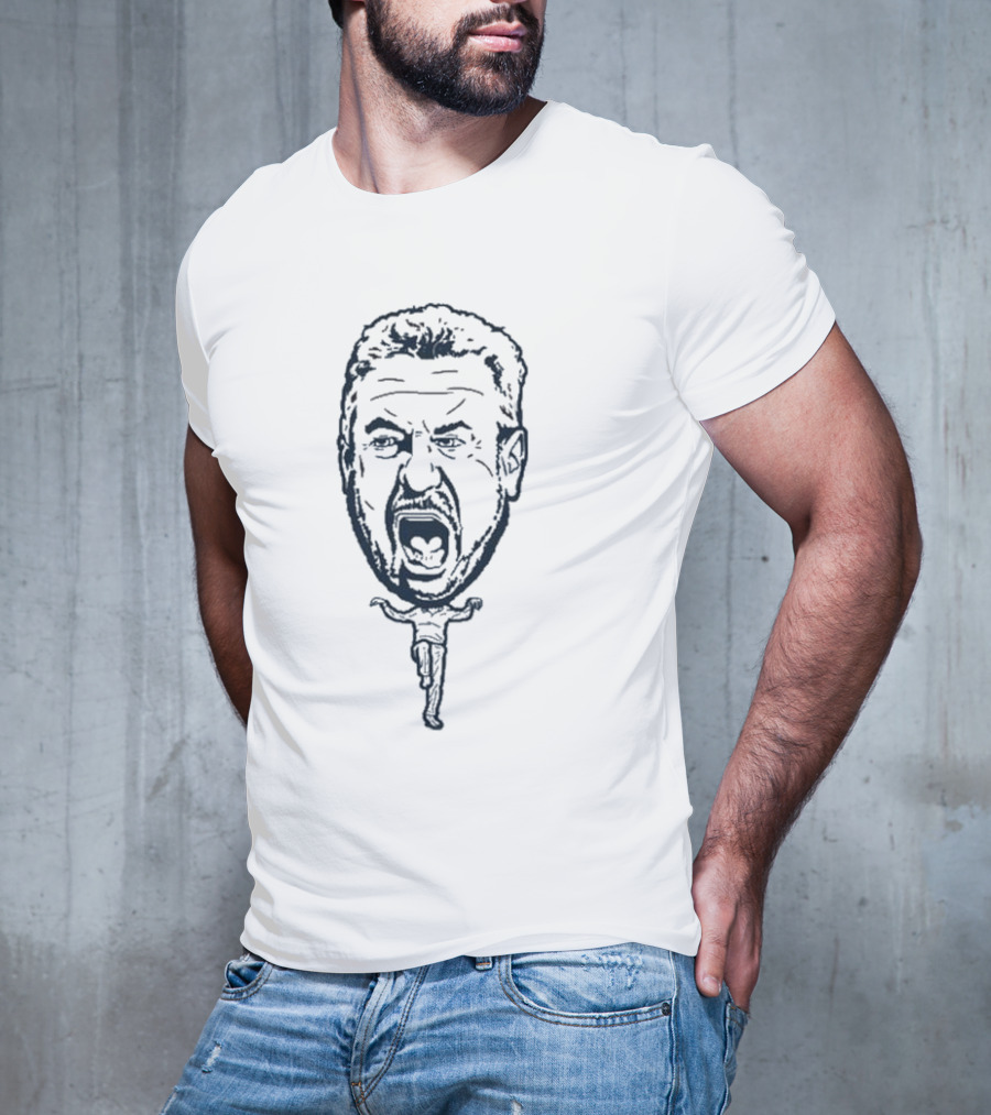We’re Marching With Bruce Face Drawing T-Shirt