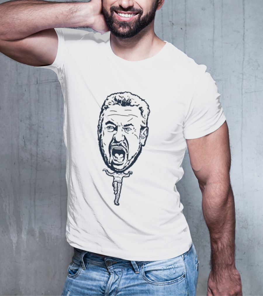 We’re Marching With Bruce Face Drawing T-Shirt
