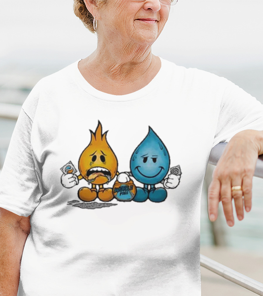 World Industries Wet Willy And Flame Boy World Pods T-Shirt