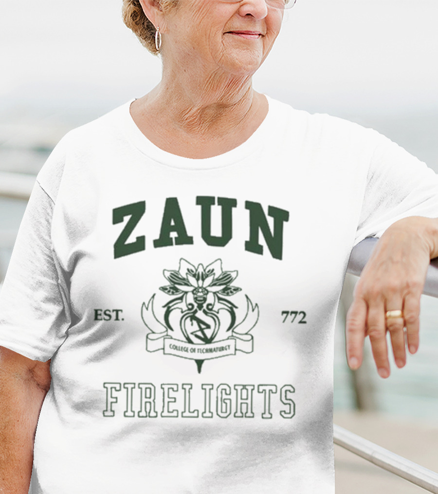 Zaun Firelights Cooperative Est 772 T-Shirt