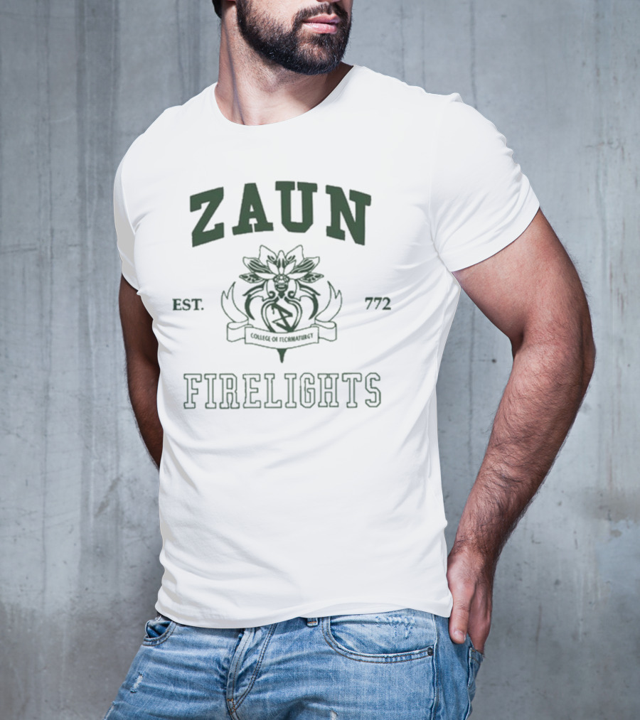 Zaun Firelights Cooperative Est 772 T-Shirt