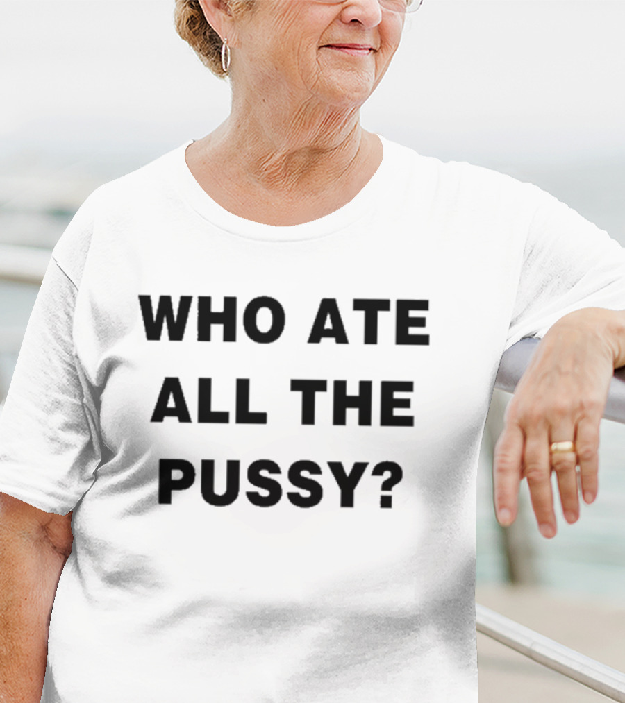 Zion Williamson Wearing Who Ate All The Pussy T-Shirt