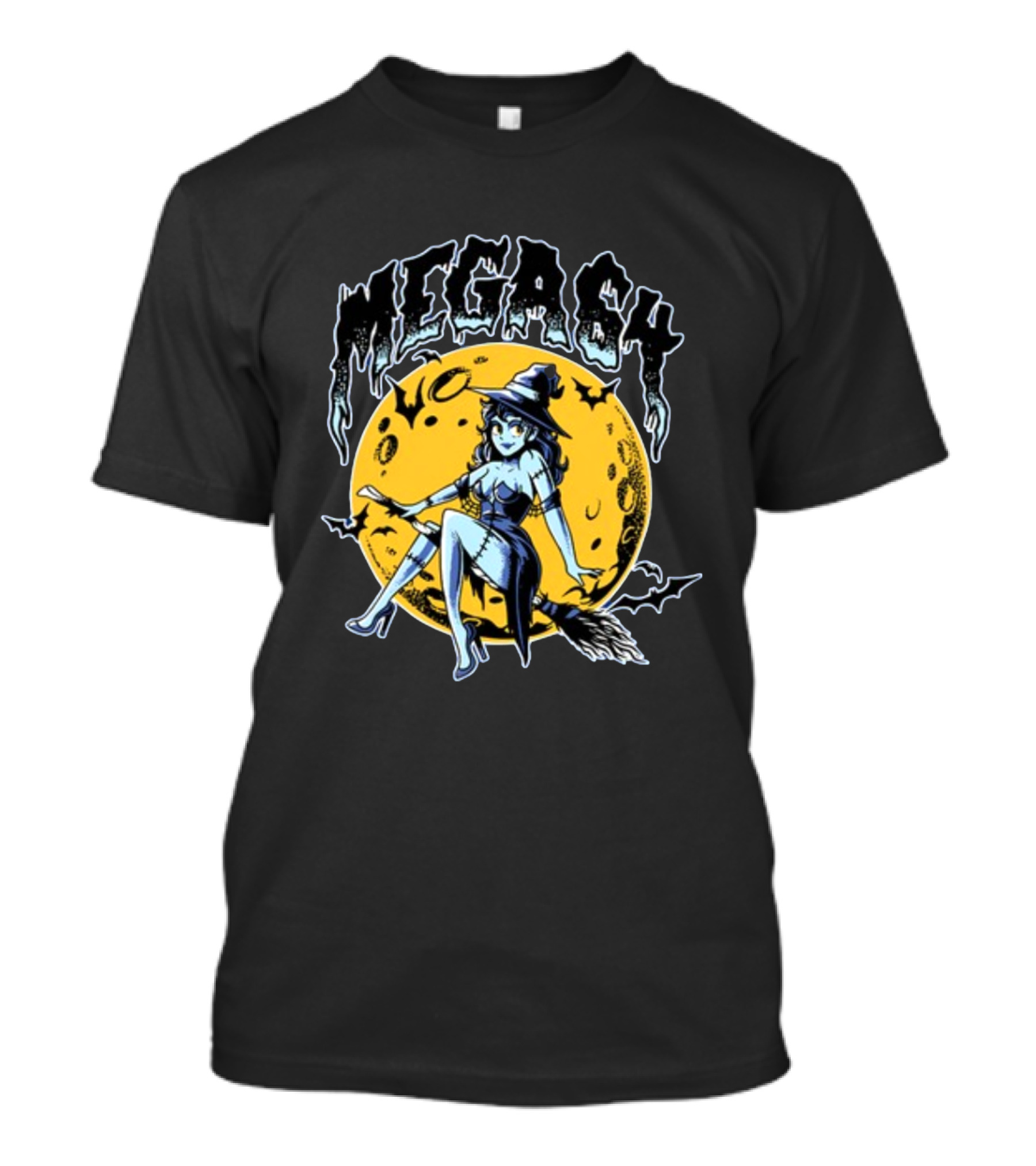 MEGASH Moon Witch Rider T-Shirt