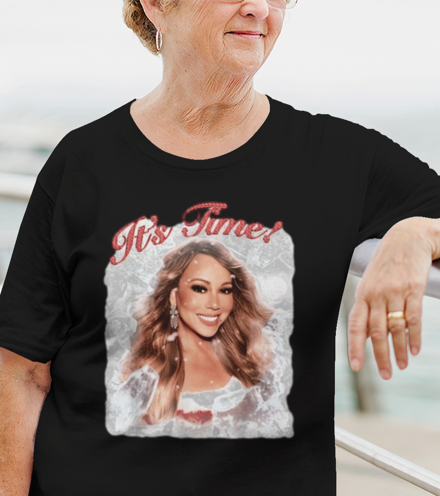 Mariah Carey It's Time Festive Winter T-Shirt