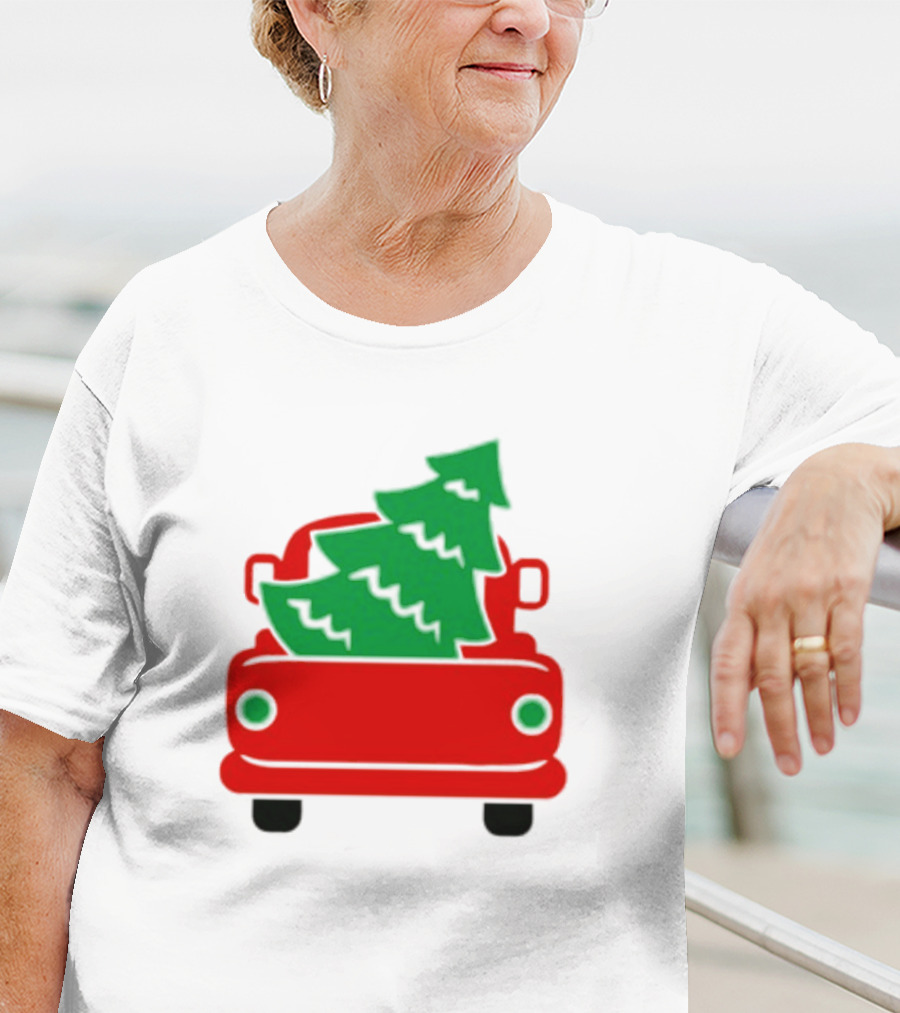 Purchase Wholesale Christmas Free Tree Car T-Shirt