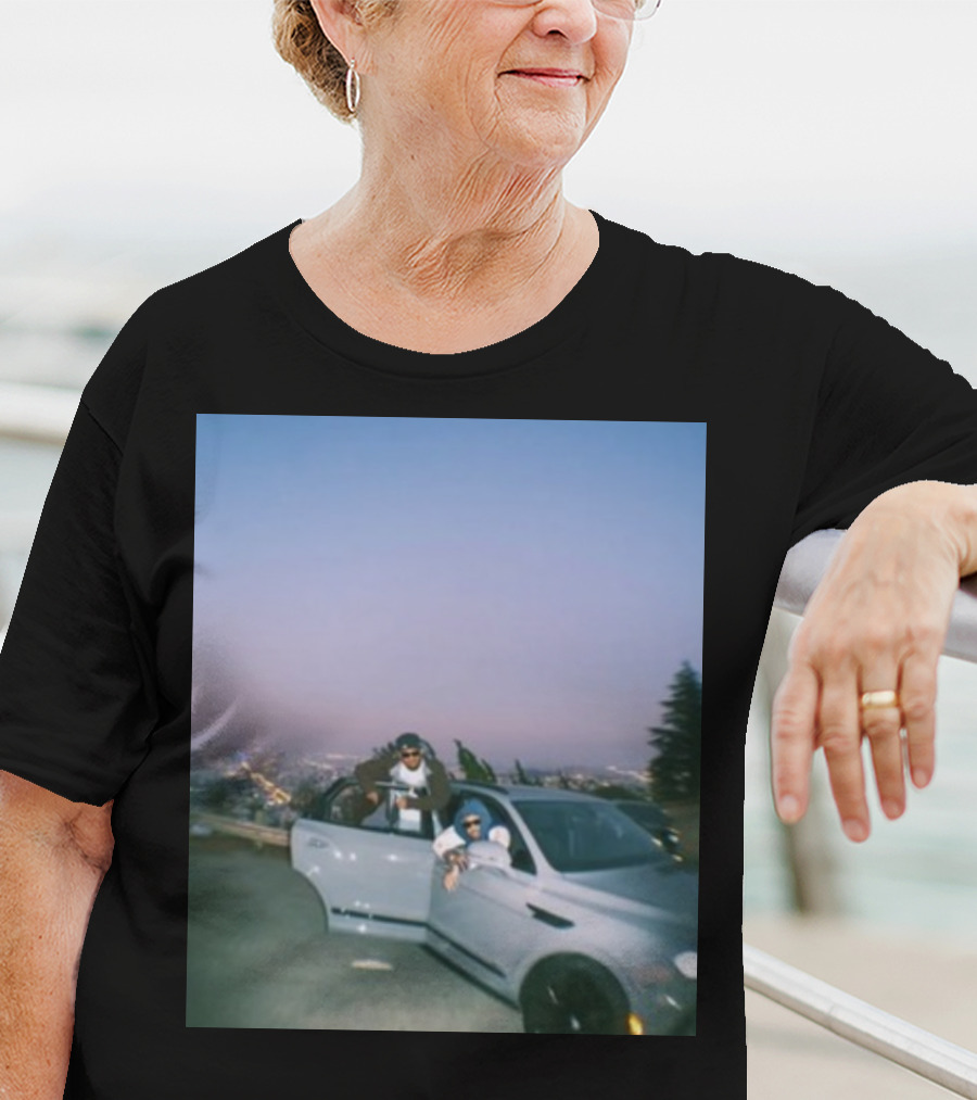 Larry June The Night Shift Scenic Car Moment T-Shirt
