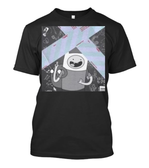 Flinn X Uzi Goofyahhtees Adventure Time Mashup T-Shirt