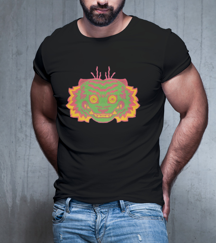 Jul Papajoolia Tigers Psychedelic Mask T-Shirt