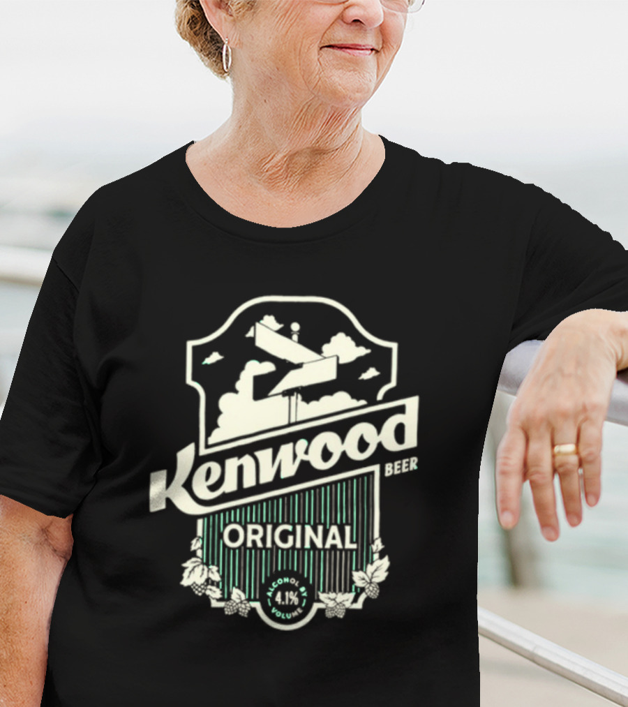 Kenwood Beer Original Kelly Green Alcohol Volume 4.1% T-Shirt