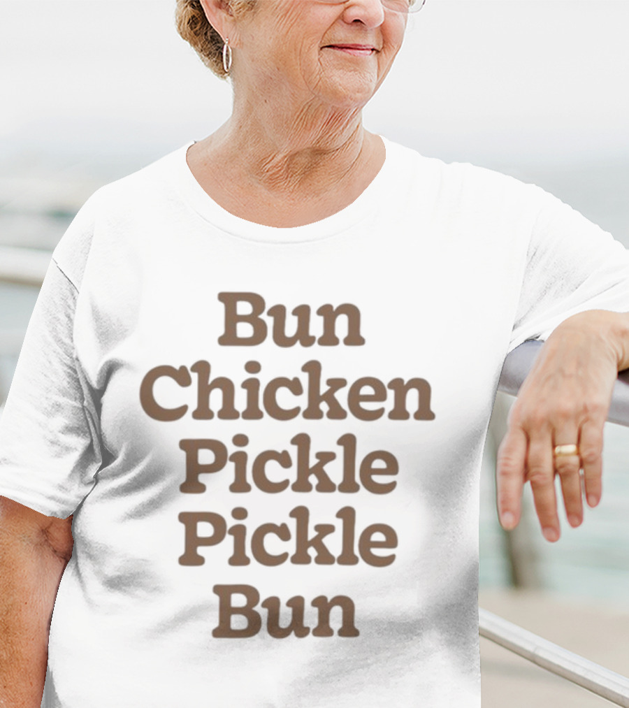 Bun Chicken Pickle Pickle Bun Stack Classic T-Shirt