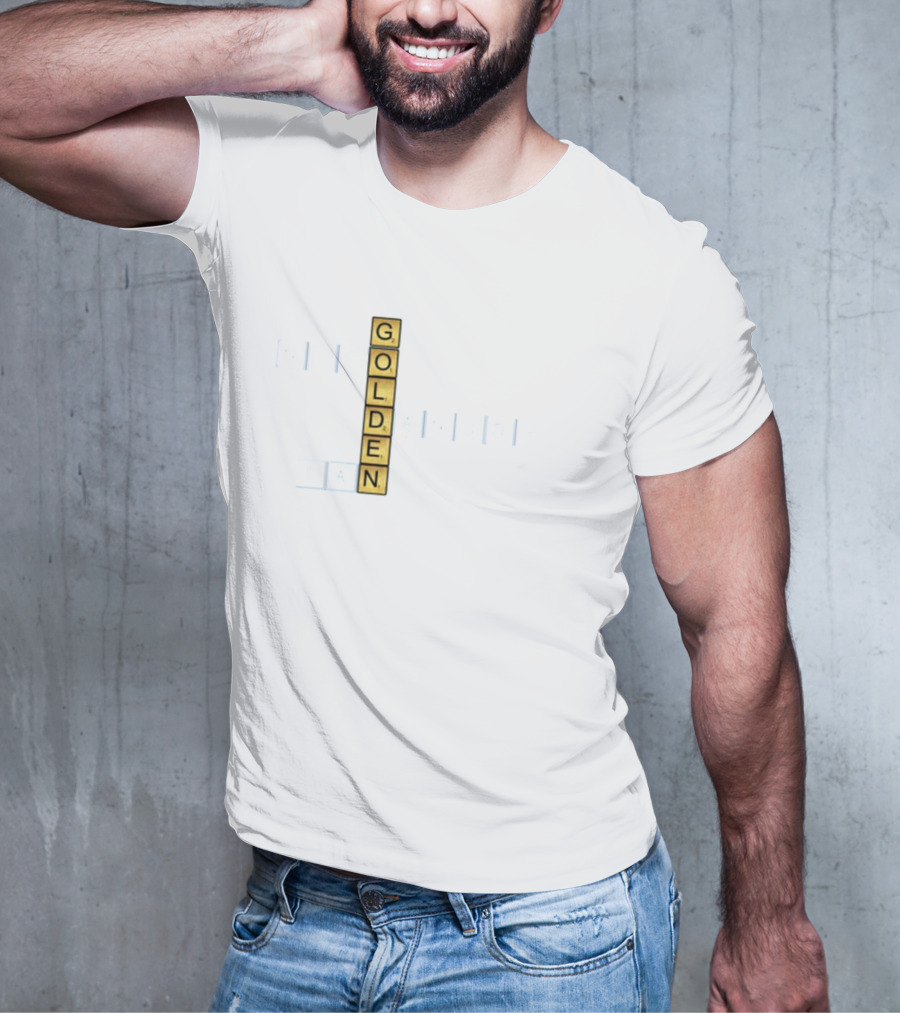 Niico Golden Dansby Ian Scrabble Tiles Crossword T-Shirt