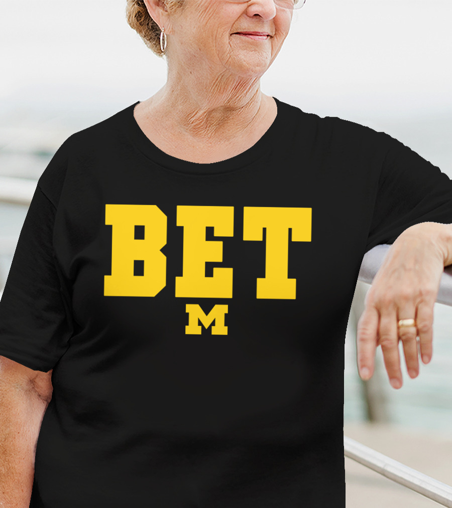 BET M Michigan Football T-Shirt