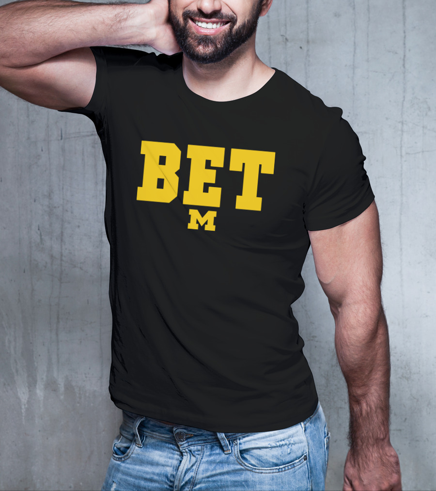 BET M Michigan Football T-Shirt