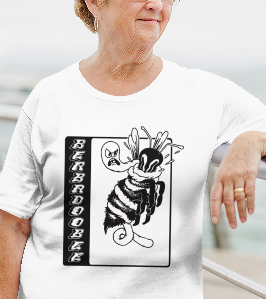 Dirtyhit Beabadoobee Loveworm Angry Cartoon Bee T-Shirt