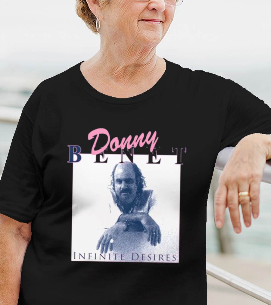 Donny Benet Infinite Desires Vintage Style Album Cover T-Shirt
